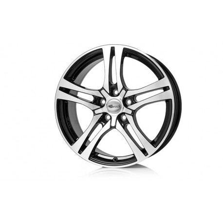Cerchi in lega Rc Design RC26 7.5x17 Schwarz Glanz Voll-Poliert (SGVP)