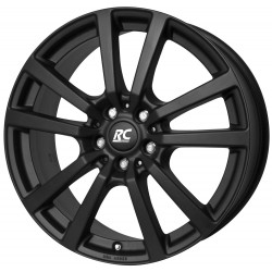 Cerchi in lega Rc Design RC25T 6.5x16 Schwarz Klar Matt (SKM)