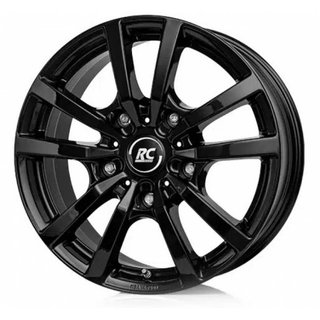 Cerchi in lega Rc Design RC25T 7.0x17 Schwarz Glanz (SG)