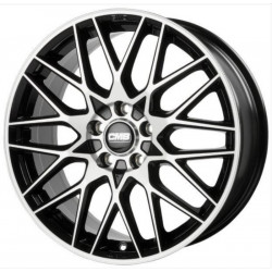 Cerchi in lega Cms C25 8.5x20 Diamond Black Gloss