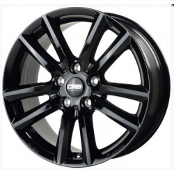 Cerchi in lega Cms C27 6.5x17 Complete Black Gloss