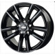 Cerchi in lega Cms C27 7.0x16 Complete Black Gloss