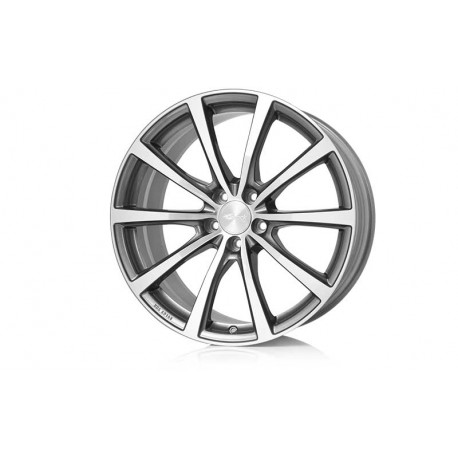 Cerchi in lega Brock B32 11.0x19 Himalaya Grey Voll-Poliert (HGVP)