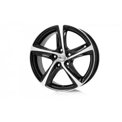 Cerchi in lega Brock B25 8.0x18 Schwarz Glanz Voll-Poliert (SGVP)