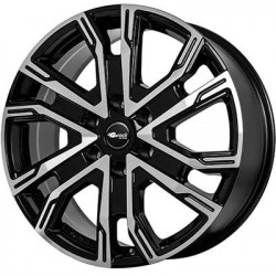 Cerchi in lega Brock MMDA08 8.5x20 Schwarz Glanz Voll-Poliert (SGVP)