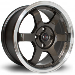 Cerchi in lega Rota GRID 7.0x15 RLGunmetal