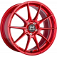 Cerchi in lega Motec MCR2-Ultralight 8.5x19 Candy Red