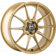 Cerchi in lega Motec MCR2-Ultralight 8.5x19 Matt Light Gold