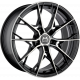 Cerchi in lega Motec MCR7-BLAZE 8.5x19 Flat Black polished