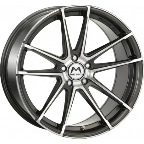 Cerchi in lega Motec Radical 9.0x20 Gunmetal polished