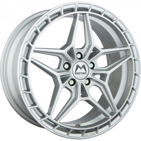Cerchi in lega Motec MCT16-Futura 8.5x19 Silver Rim polished