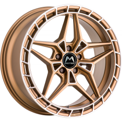 Cerchi in lega Motec MCT16-Futura 8.5x19 Copper matt polished