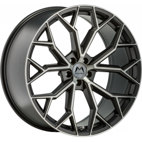 Cerchi in lega Motec MCT17-Bull 8.5x19 Grey polished