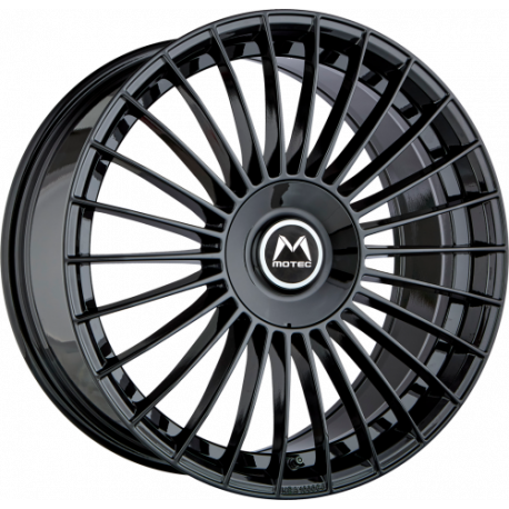 Cerchi in lega Motec MCT18-VENOM 8.5x19 Black glossy