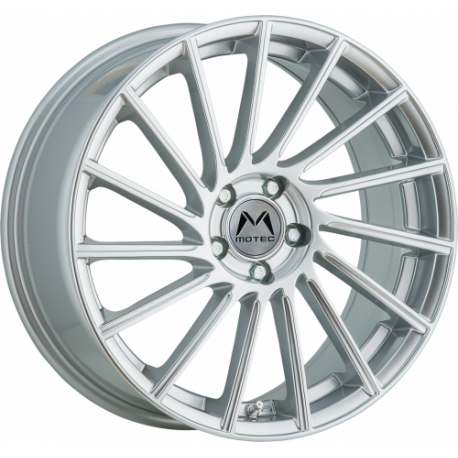 Cerchi in lega Motec MCT9-Tornado 9.0x21 High Gloss Silver
