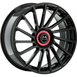 Cerchi in lega Motec MCT9R-Tornado Revolution 9.0x20 Black glossy