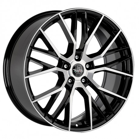 Cerchi in lega Arcasting GLADIO 8.5x20 Black Polished