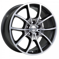 Cerchi in lega Arcasting SENECA 8.0x17 Anthracite Polished