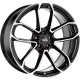Cerchi in lega Arcasting CAESAR 9.5x21 Black Polished