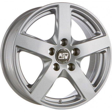 Cerchi in lega Msw 55 7.5x17 Full Silver