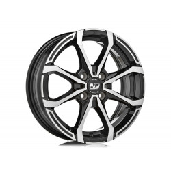 Cerchi in lega Msw X4 5.5x14 Gloss Black Full Polished