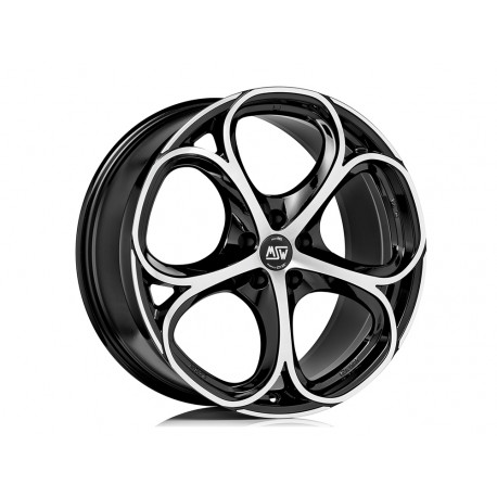 Cerchi in lega Msw 82 8.0x19 Gloss Black Full Polished
