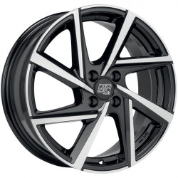 Cerchi in lega Msw 80-4 5.0x17 Gloss Black Full Polished