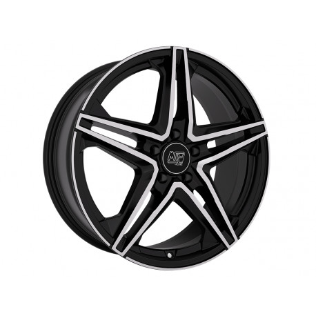 Cerchi in lega Msw 31 7.5x18 Gloss Black Full Polished