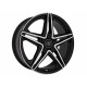 Cerchi in lega Msw 31 7.5x19 Gloss Black Full Polished