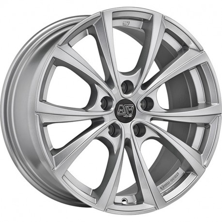 Cerchi in lega Msw 27T 10.5x19 Full Silver