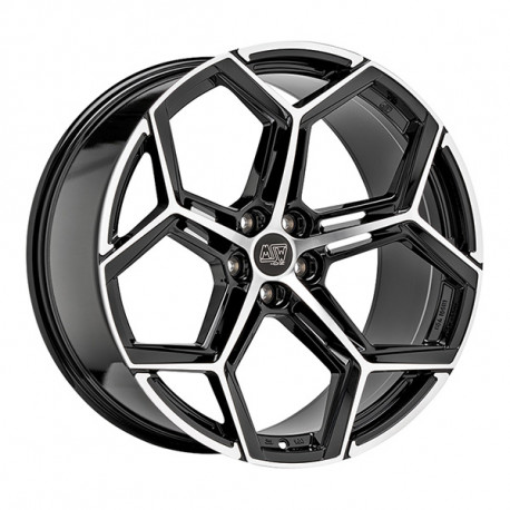 Cerchi in lega Msw 53 9.0x19 Gloss Black Full Polished