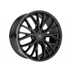 Cerchi in lega Msw 44 7.5x20 Gloss Black+Diamond Lip