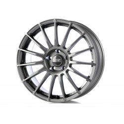 Cerchi in lega OZ SUPERTURISMO LM 8.5x19 Matt Graphite Silver Lettering
