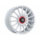 Cerchi in lega OZ SUPERTURISMO EVOLUZIONE WRC 8.0x18 Race White Red Lettering