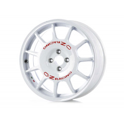 Cerchi in lega OZ LEGGENDA 7.0x17 Race White Red Lettering