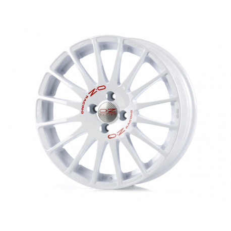 Cerchi in lega OZ SUPERTURISMO GT 7.0x16 Race White Red Lettering