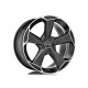 Cerchi in lega OZ ASPEN HLT 10.0x20 Matt Black Diamond Cut