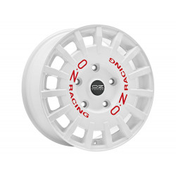 Cerchi in lega OZ RALLY RACING VAN 8.0x18 Race White Red Lettering