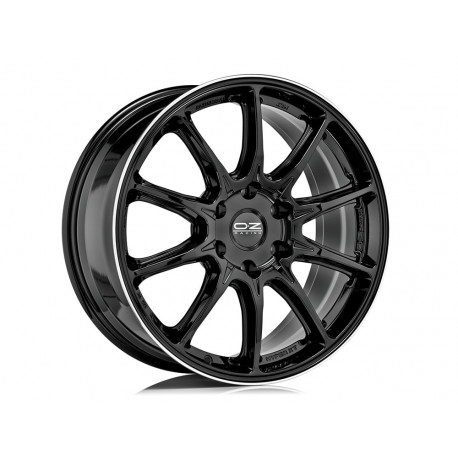 Cerchi in lega OZ HYPER XT HLT OFFROAD 9.0x20 Gloss Black+Diamond Lip