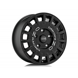 Cerchi in lega OZ RALLY RACING VAN 7.5x18 Matt Black Silver Lettering