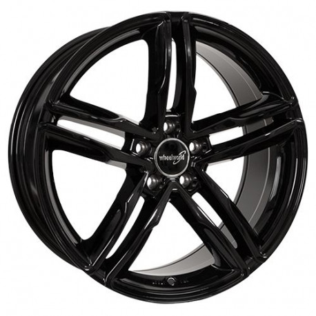 Cerchi in lega 2DRV WH11 7.5x17 Black Glossy Painted