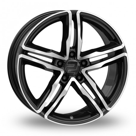 Cerchi in lega 2DRV WH11 8.5x19 Black Full Machined