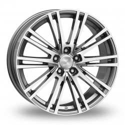 Cerchi in lega 2DRV WH18 8.5x19 Daytona Grey Full Machined