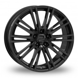 Cerchi in lega 2DRV WH18 9.0x20 Black Glossy Painted