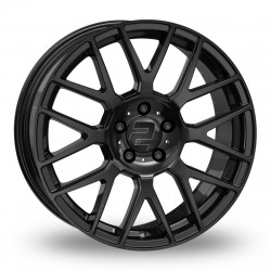 Cerchi in lega 2DRV WH26 10.0x22 Black Glossy Painted