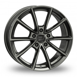 Cerchi in lega 2DRV WH28 8.0x18 Dark Gunmetal Full Painted