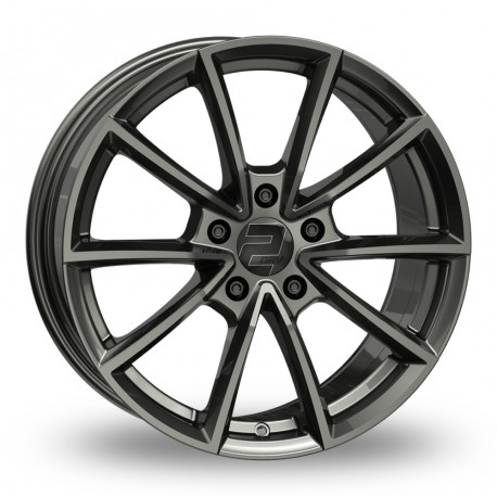 Cerchi in lega 2DRV WH28 8.5x19 Dark Gunmetal Full Painted