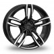 Cerchi in lega 2DRV WH29 8.5x19 Black Full Machined