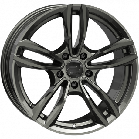 Cerchi in lega 2DRV WH29 8.5x18 Dark Gunmetal Full Painted