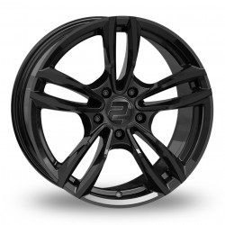 Cerchi in lega 2DRV WH29 8.5x18 Black Glossy Painted